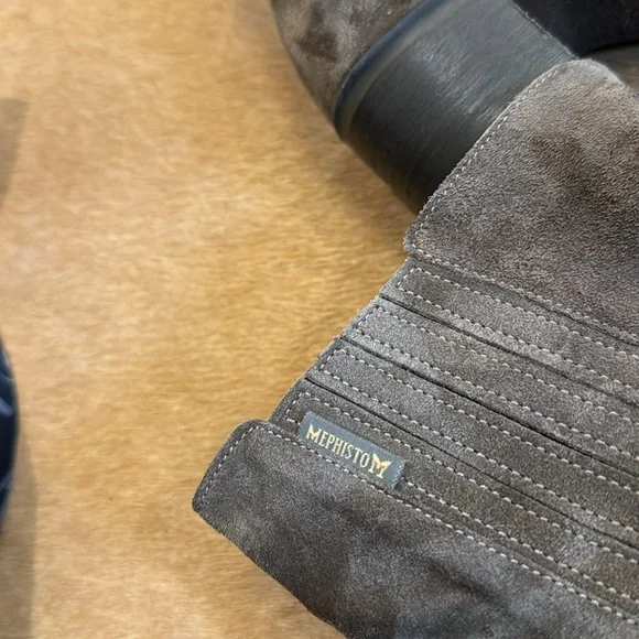 Mephisto sz6 brown/gray ankle booties - Picture 8 of 8